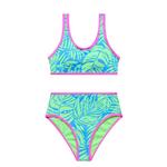 Girls' Beach Lingo Palm Beach Swim Bikini Set - Thumbnail 1 of 2