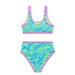 Girls' Beach Lingo Palm Beach Swim Bikini Set - Thumbnail 2 of 2