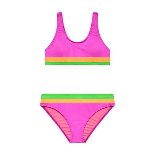 Girls' Beach Lingo Rays For Days Colorblock Swim Bikini Set - Primary Image
