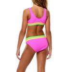 Girls' Beach Lingo Rays For Days Colorblock Swim Bikini Set - Thumbnail 5 of 5
