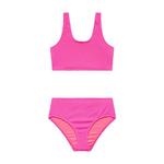 Girls' Beach Lingo Scrunchies Longline Swim Bikini Set - Thumbnail 6 of 7