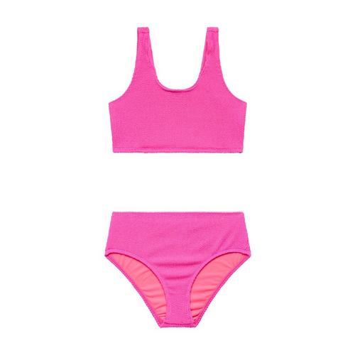 Girls' Beach Lingo Scrunchies Longline Swim Bikini Set - Primary Image