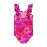 Girls' Beach Lingo Sweet & Spicy Ruffle Strap One Piece Swimsuit - Thumbnail 2 of 2