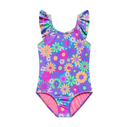 Girls' Beach Lingo Daisy Days One Piece Swimsuit - Primary Image