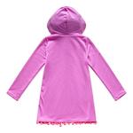Toddler Girls' Beach Lingo Cover Me In Sunshshine Hoodie Swim Cover Up - Thumbnail 2 of 2