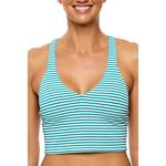Women's Next Coronado Stripe Kinetic Crop Swim Tankini - Thumbnail 1 of 2
