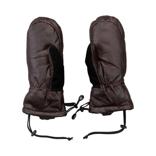 Women's Obermeyer Leather Down Mittens - Primary Image