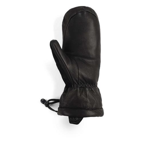 Women's Obermeyer Leather Down Mittens - Primary Image