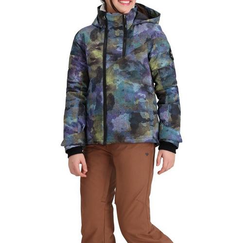Girls' Obermeyer Taja Printed Hooded Jacket - Primary Image