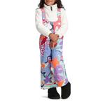 Toddler Girls' Obermeyer Snoverall Print 24 Snow Bibs - Thumbnail 1 of 3