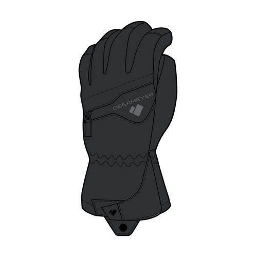 Kids' Obermeyer Lava Waterproof Ski Gloves - Primary Image
