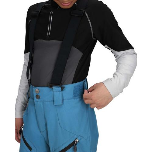 Boys' Obermeyer Enforcer Suspender Snow Bibs - Primary Image