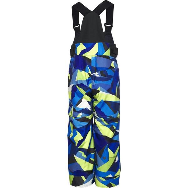 Boys' Obermeyer Snow Bibs Volt Print 6 Slope Blue