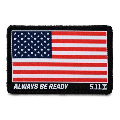 5.11 USA Flag Woven Patch Visor - Primary Image
