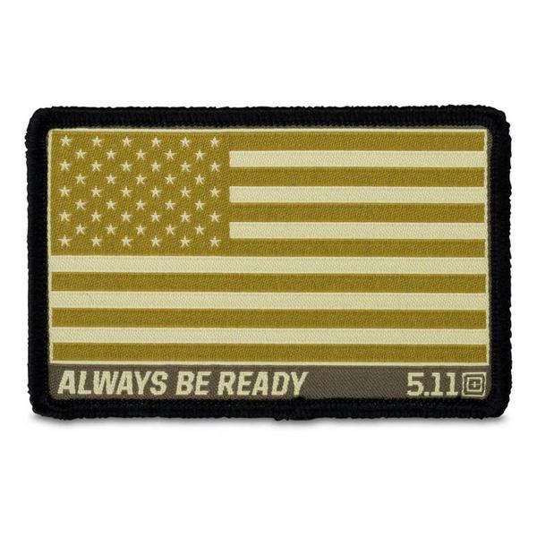5.11 USA Flag Woven Patch Visor