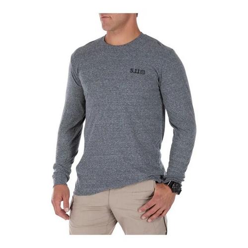Men's 5.11 Triblend Legacy Tee Long Sleeve T-Shirt - Primary Image