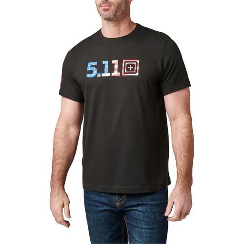 Men's 5.11 USA Flag Fill T-Shirt - Primary Image