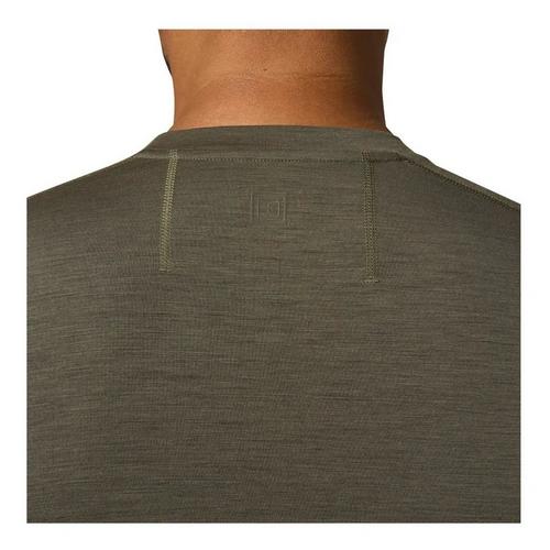 Men's 5.11 Sulli UV Merino Crew Long Sleeve Cowl Neck T-Shirt - Primary Image