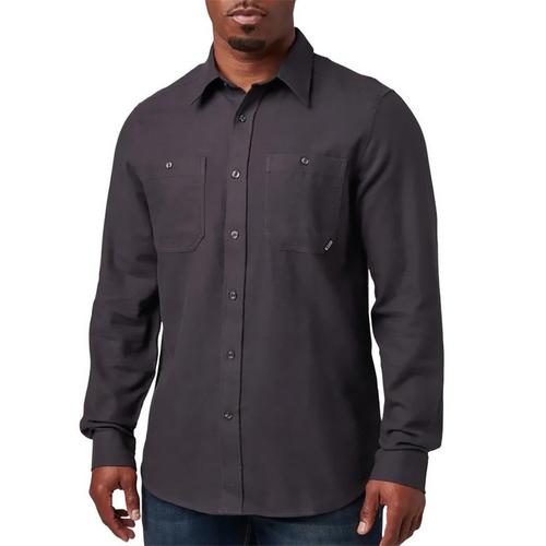 Men's 5.11 Silverwood Midweight Flannel Long Sleeve Button Up Shirt - Primary Image