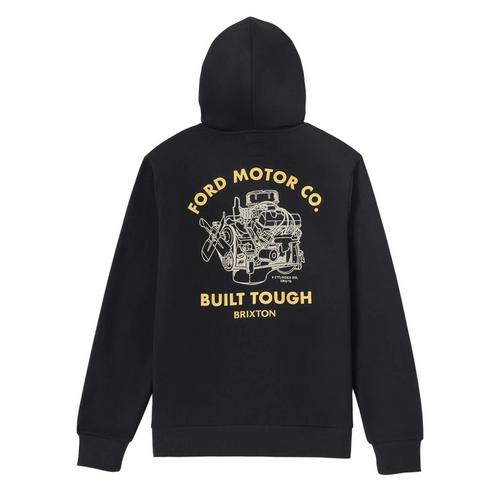 Men's Brixton Ford Built Tough Fleece Hoodie - Primary Image