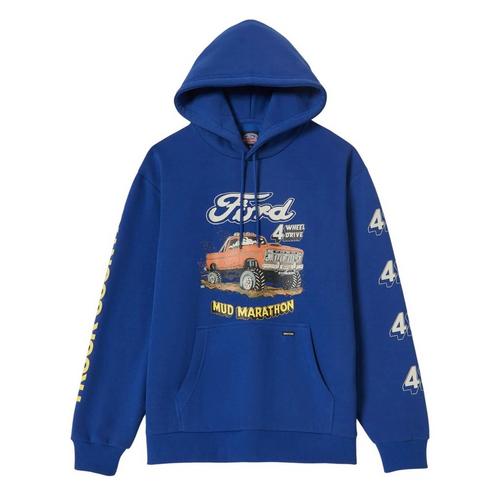 Men's Brixton Ford Mud Marathon Fleece Hoodie - Primary Image