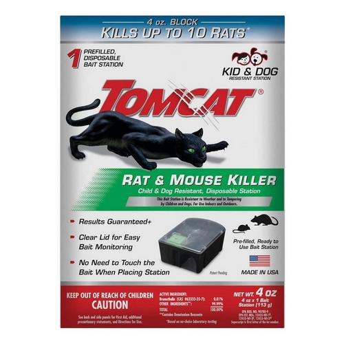 Tomcat Bait Station Blocks For Mice and Rats 4 oz 1 pk - Primary Image