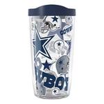 Tervis Tumbler Dallas Cowboys All Over Print 16oz Tumbler - Thumbnail 1 of 2