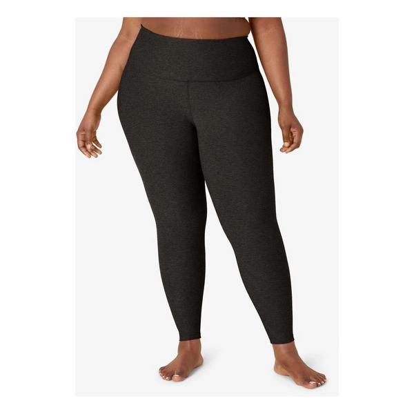 Women's Beyond Yoga Spacedye Caught in the Midi High Waisted Leggings 2XLarge Darkest Night