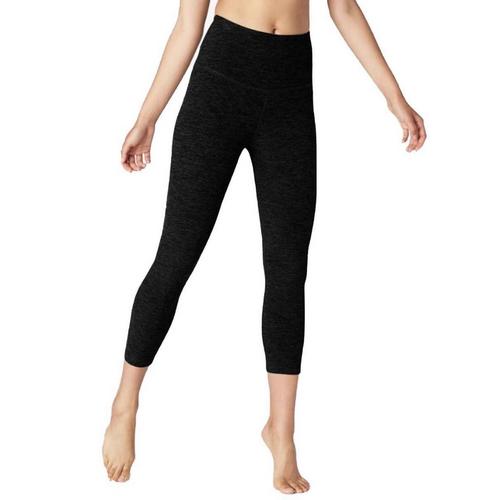 Women's Beyond Yoga Spacedye Walk and Talk High Waisted Capri Leggings - Primary Image
