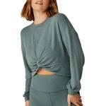 Women's Beyond Yoga Turn Inward Front Twist Cropped Long Sleeve Crop Top - Thumbnail 1 of 3
