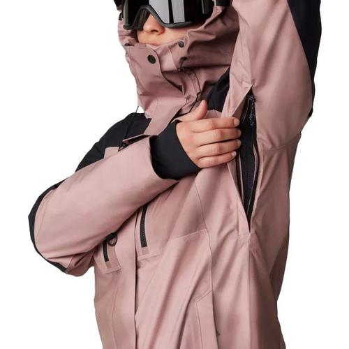 Women's Mountain Hardwear Powder Maven One Piece Snow Bibs - Primary Image