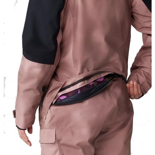 Women's Mountain Hardwear Powder Maven One Piece Snow Bibs - Primary Image