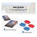Wild Sports Stars & Stripes Cornhole Game - Thumbnail 2 of 5