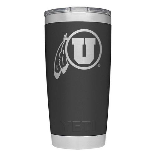 YETI Utah Utes 20oz Rambler Tumbler - Primary Image