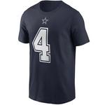Nike Dallas Cowboys Dak Prescott #4 Name & Number Player T-Shirt - Thumbnail 2 of 2
