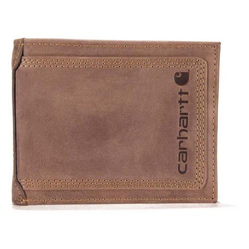 Carhartt Leather Triple-Stitched Bifold Wallet - Primary Image