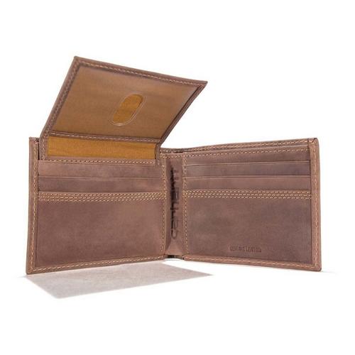 Carhartt Leather Triple-Stitched Bifold Wallet - Primary Image