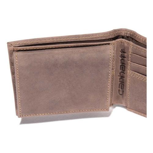 Carhartt Leather Triple-Stitched Bifold Wallet - Primary Image