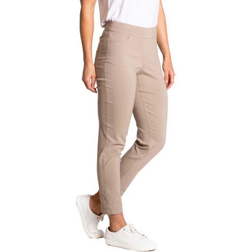 Women's Slimsation by Sport Haley Solid Pull-on Ankle Golf Pants - Primary Image