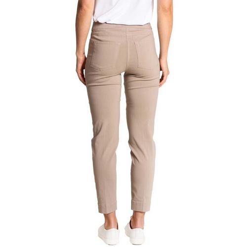 Women's Slimsation by Sport Haley Solid Pull-on Ankle Golf Pants - Primary Image
