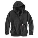 Men's Carhartt Rain Defender Loose Fit Heavyweight 1/4 Zip Hoodie - Thumbnail 2 of 3