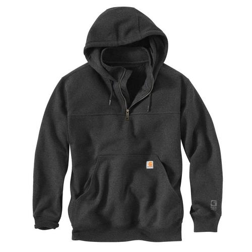 Men's Carhartt Rain Defender Loose Fit Heavyweight 1/4 Zip Hoodie - Primary Image