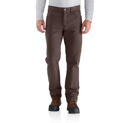 Men's Carhartt Rugged Flex Relaxed Fit Canvas 5-Pocket Utility Work Pants - Primary Image