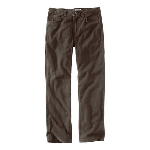 Men's Carhartt Rugged Flex Relaxed Fit Canvas 5-Pocket Utility Work Pants - Primary Image