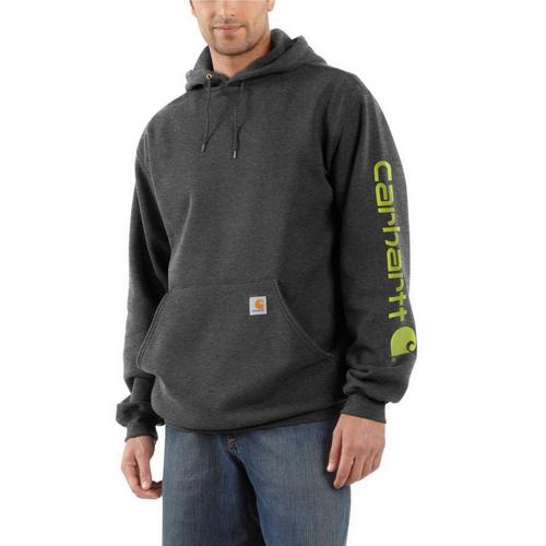 Men's Carhartt Loose Fit Midweight Logo Sleeve Graphic Hoodie - Primary Image