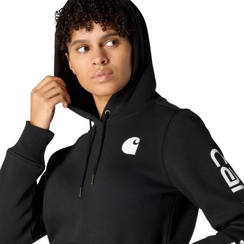 Women's Carhartt Iconic Clarksburg Logo Hoodie - Primary Image