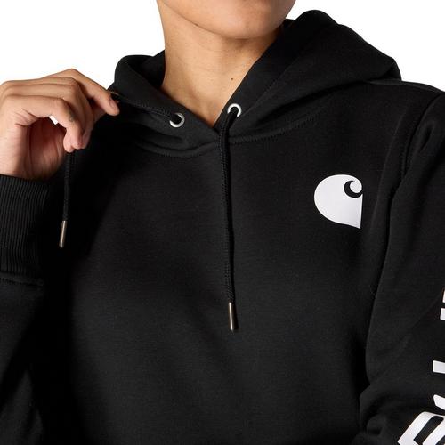 Women's Carhartt Iconic Clarksburg Logo Hoodie - Primary Image