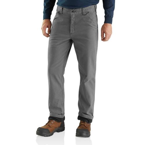 Men's Carhartt Rigby Dungaree Knit Lined Utility Work Pants - Primary Image