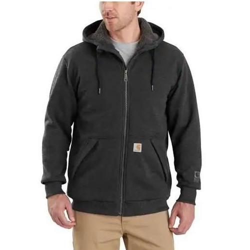 Men's Carhartt Rockland Rain Defender Full Zip Hoodie - Primary Image