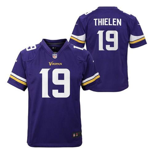 Nike Kids' Minnesota Vikings Adam Thielen #19 Game Jersey - Primary Image